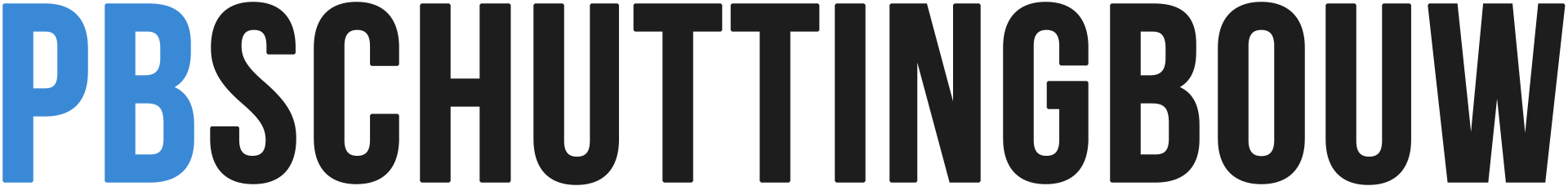 PB Schuttingbouw Logo
